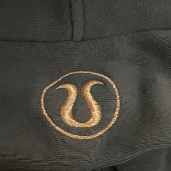 Lululemon 🍋 Dark Green Scuba 1/4 Zip Hoodie - Picture 3 of 4